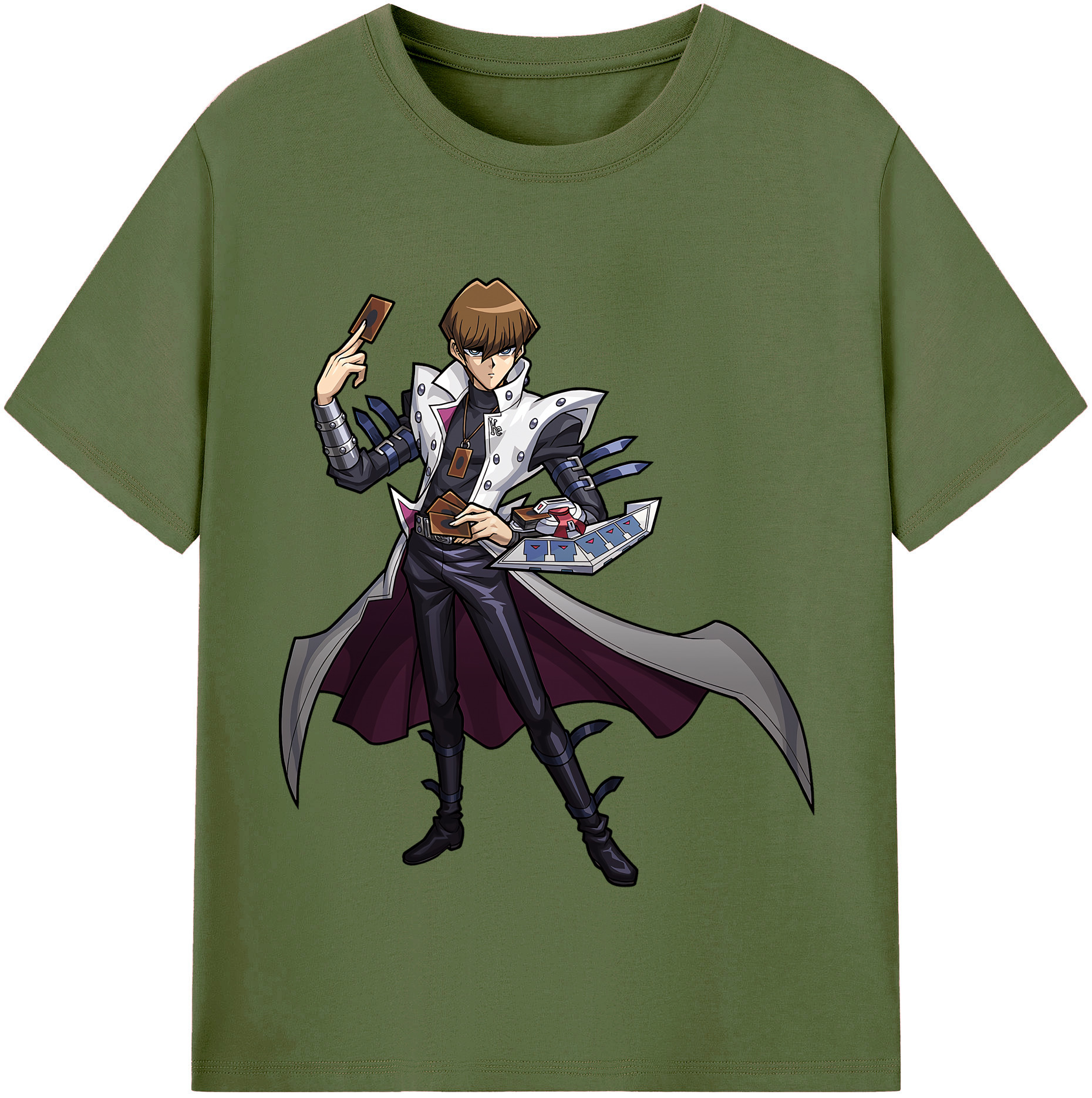 （画像用） 遊☆戯☆王 Yu-Gi-Oh! 綿100％半袖Tシャツ（フロントプリント）